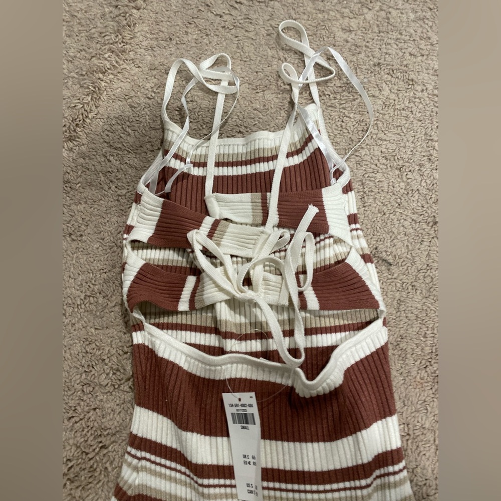 Knit midi dress